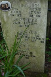 Цейтлин Дина Львовна, Москва, Востряковское кладбище